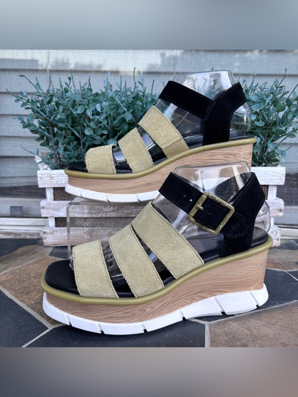 Sorel Joanie III Ankle Strap Wedge Sandals